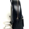 GUCCI Black Leather Soho Chain Backpack 6