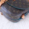 Louis Vuitton Flore Saumur Handbag Perforated Monogram Canvas 16