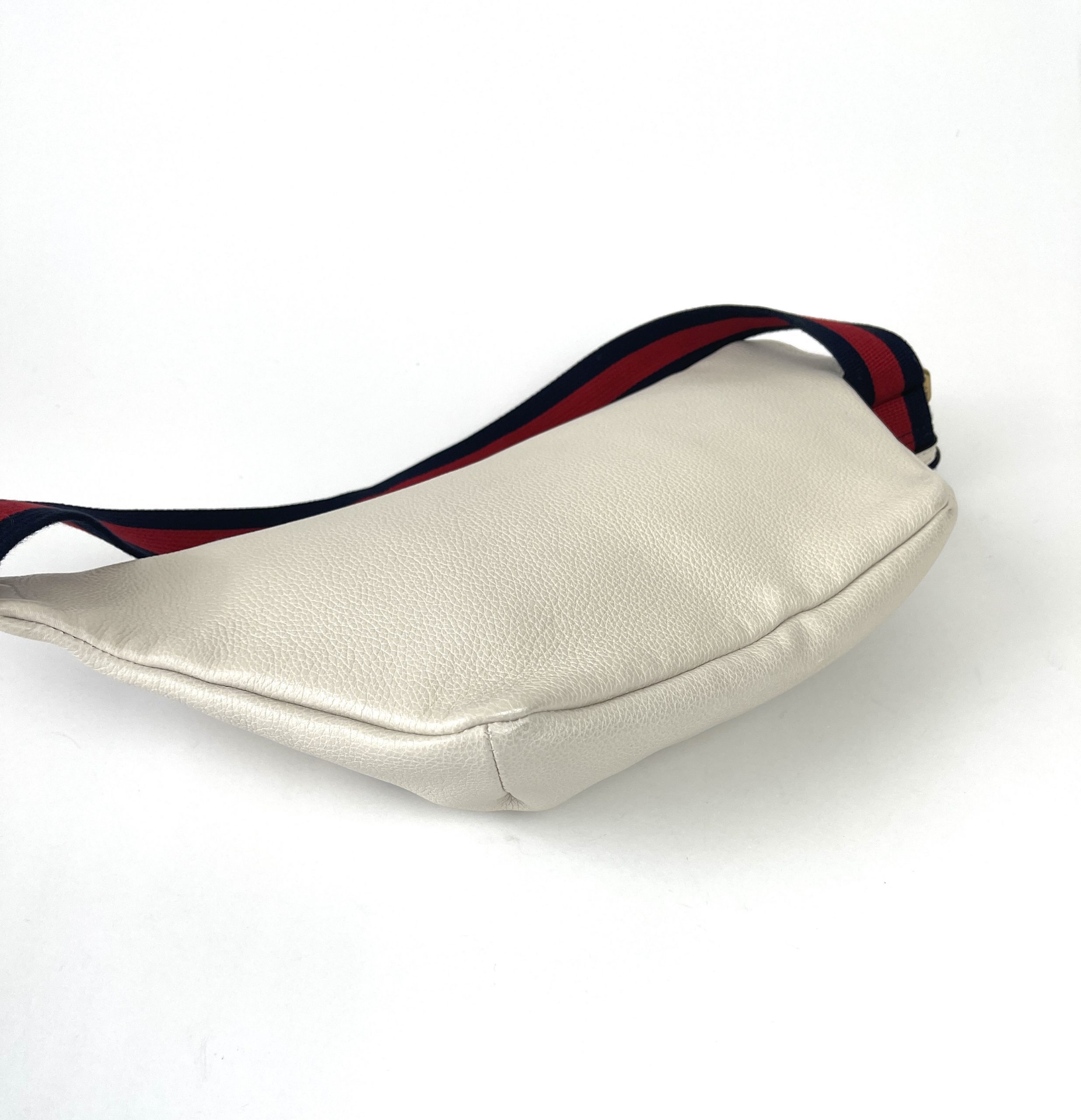 Gucci belt bag, small white pristine condition , Luxury, Bags