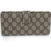 Gucci GG Tan/Brown Supreme Long Wallet 12