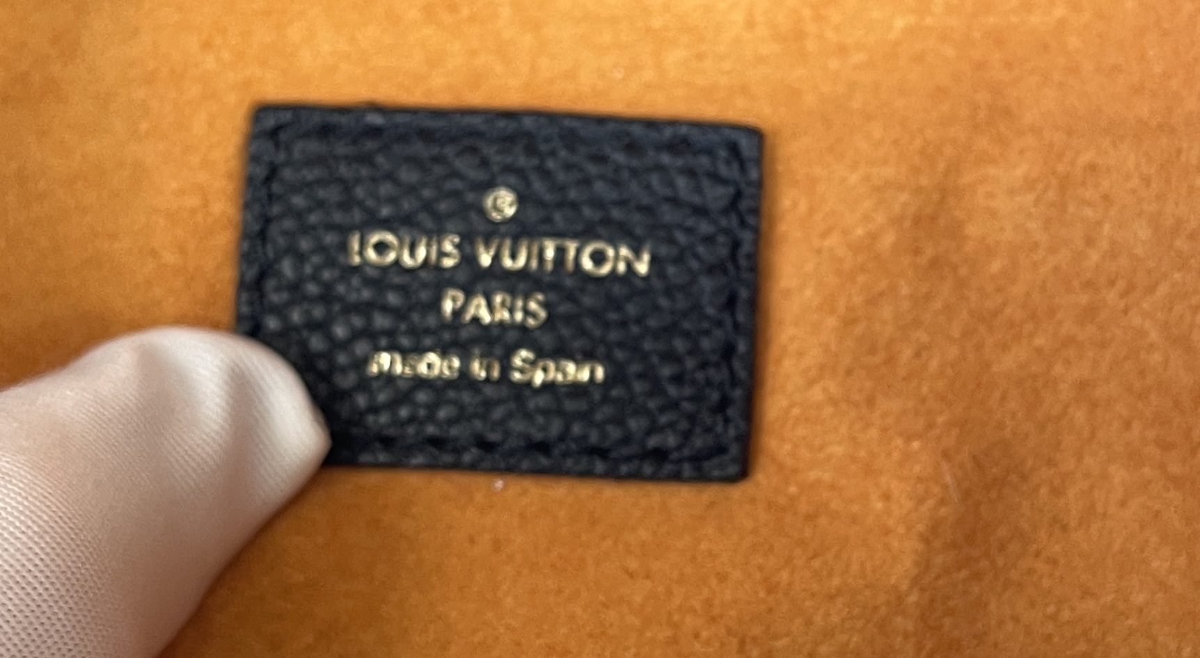 Leather belt bag Louis Vuitton Black in Leather - 24540127