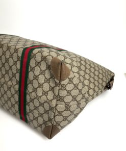 Vintage Gucci GG Logo Supreme PVC Canvas Tote