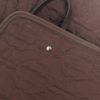 Louis Vuitton Dark Brown Quilted Fabric Yoga Mat 8