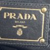 Prada Tessuto Nylon Nappa Gaufre Shopping Satchel Black 8