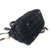 Prada Tessuto Nylon Nappa Gaufre Shopping Satchel Black 25