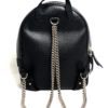GUCCI Black Leather Soho Chain Backpack 4