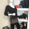 Christian Dior Monogram Romantique Shoulder Bag Pochette Brown 3
