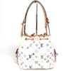 Louis Vuitton White Multicolor Petit Noe 3