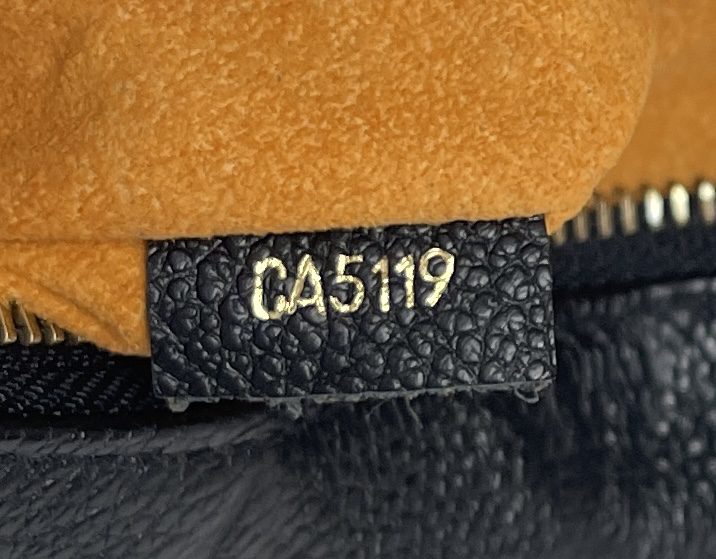 Louis Vuitton Black Empreinte Leather Bum Bag - A World Of Goods