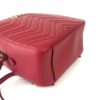 Gucci GG Marmont Quilted Red Matelassé Leather Backpack 20
