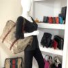 Vintage Gucci GG Logo Supreme PVC Canvas Tote 9