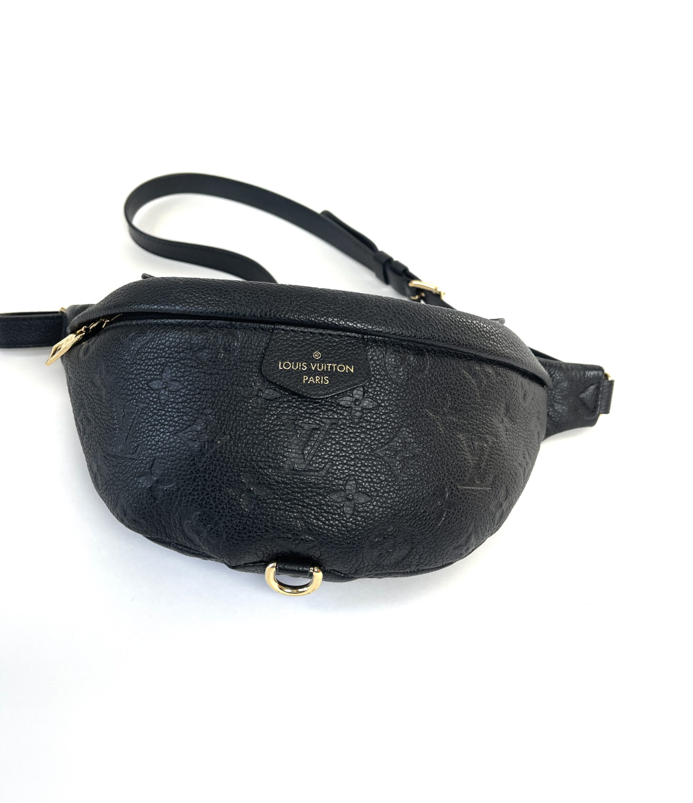 Louis Vuitton Black Empreinte Leather Bum Bag - A World Of Goods