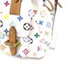 Louis Vuitton White Multicolor Petit Noe 17