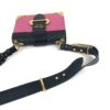 Prada City Calf Saffiano Cahier Bag Geranio Black Shoulder Bag 21