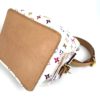 Louis Vuitton White Multicolor Petit Noe 25