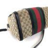 Gucci GG Web Boston Bag with Red and Green Stripe 23