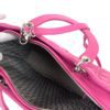 Christian Dior Lady Dior Hot Pink Lambskin Cannage Large 7