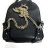 GUCCI Black Leather Soho Chain Backpack 11