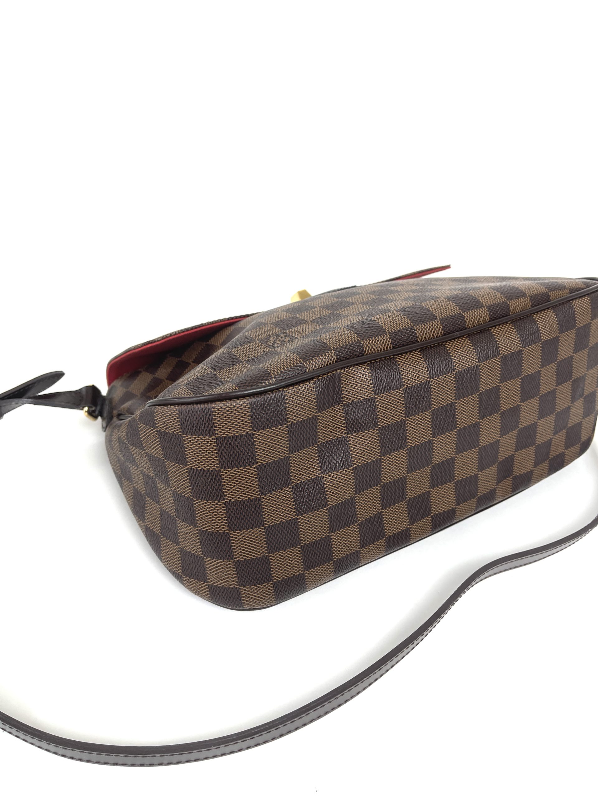 Louis Vuitton Damier Ebene Besace Crossbody Flap Bag