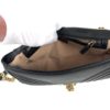 Gucci Calfskin Matelasse Small GG Marmont Shoulder Bag Black 4