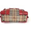 Burberry Haymarket Satchel Check Canvas and Patent Leather Portrait Minford 19