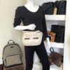 Gucci Grained Calfskin Large Logo Belt Bag Off White 8