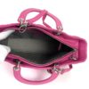 Christian Dior Lady Dior Hot Pink Lambskin Cannage Large 15
