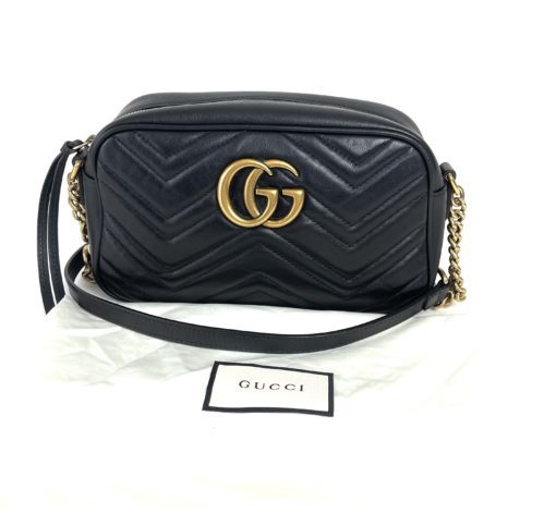 Gucci GG Marmont Small Matelassé Crossbody Shoulder Bag 3