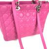 Christian Dior Lady Dior Hot Pink Lambskin Cannage Large 33