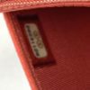 Chanel Lizard Embossed Coral Leather WOC with Silver Hardware 7