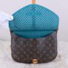 Louis Vuitton Flore Saumur Handbag Perforated Monogram Canvas 4