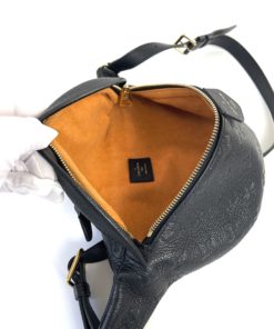 Louis Vuitton Black Empreinte Leather Bum Bag