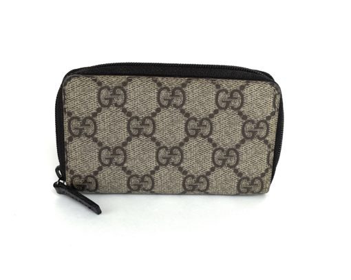 Gucci GG Coated Canvas Small Vintage Coin/Card Holder