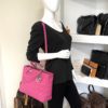 Christian Dior Lady Dior Hot Pink Lambskin Cannage Large 3