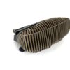 Fendi Borsa Stripe Print Pony Hair Black Patent Leather Shoulder Bag 15