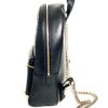 GUCCI Black Leather Soho Chain Backpack 3