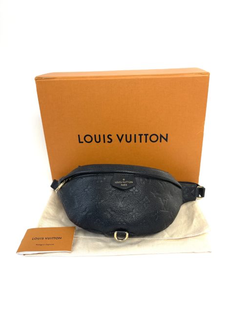 Louis Vuitton Black Empreinte Leather Bum Bag 2