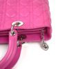 Christian Dior Lady Dior Hot Pink Lambskin Cannage Large 29