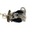 Gucci Beige/Ebony GG Coated Canvas Supreme Sam Guccioli Beagle Keychain Charm 8