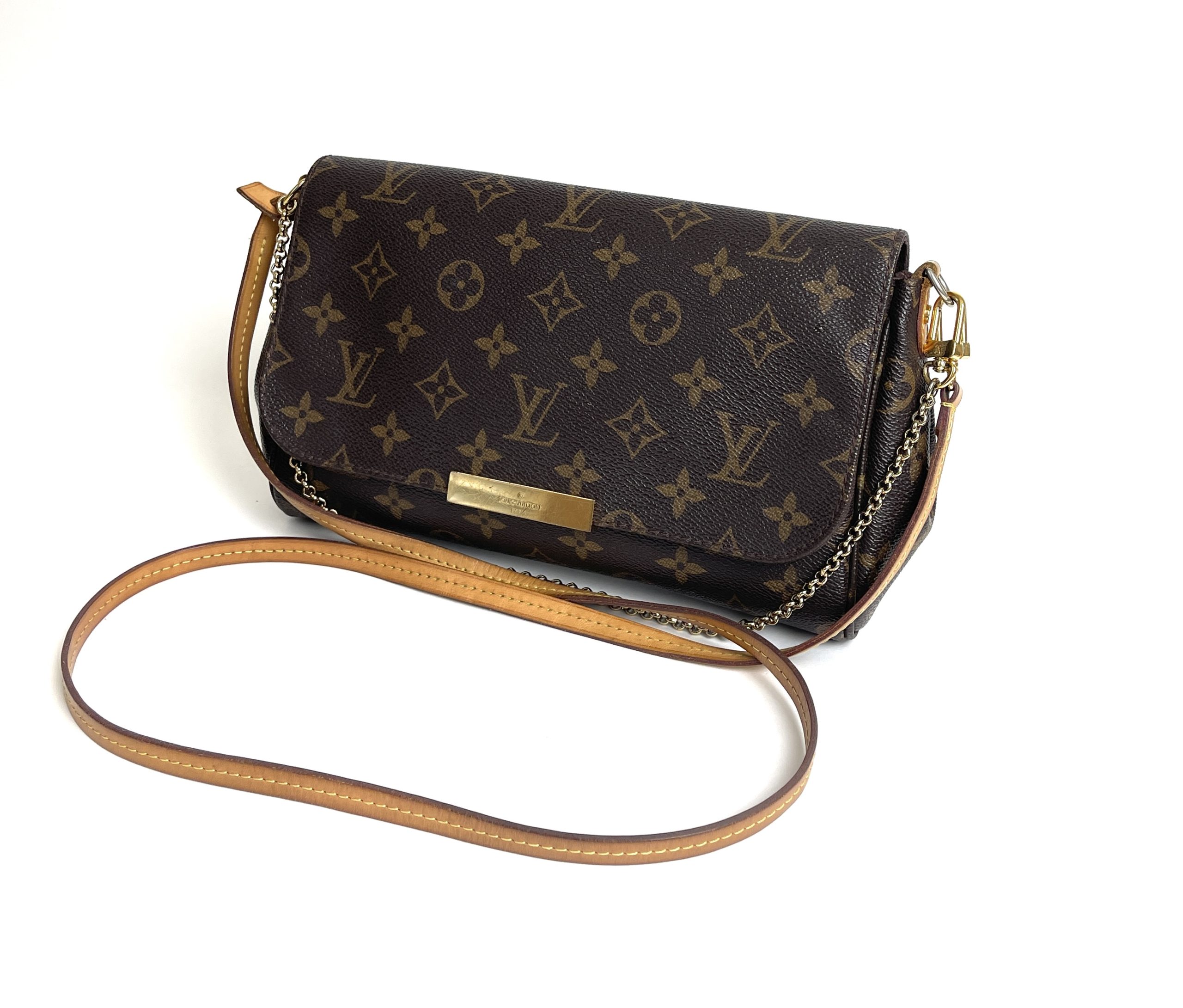 Louis Vuitton, Bags, Popularsize Mm Louis Vuitton Favorite Mm In Monogram  Crossbody
