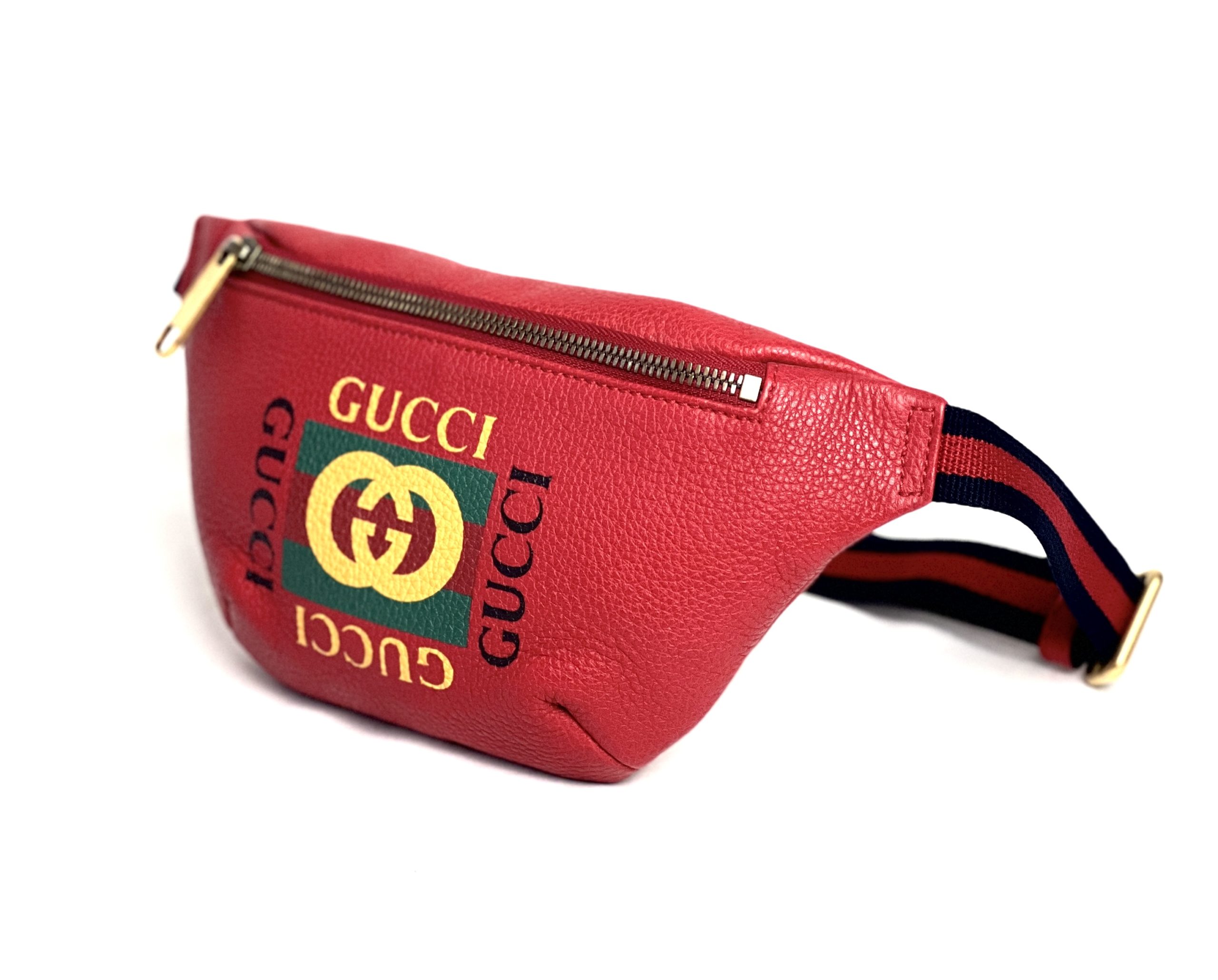 Gucci Kids GG Logo-jacquard Belt Bag - Red