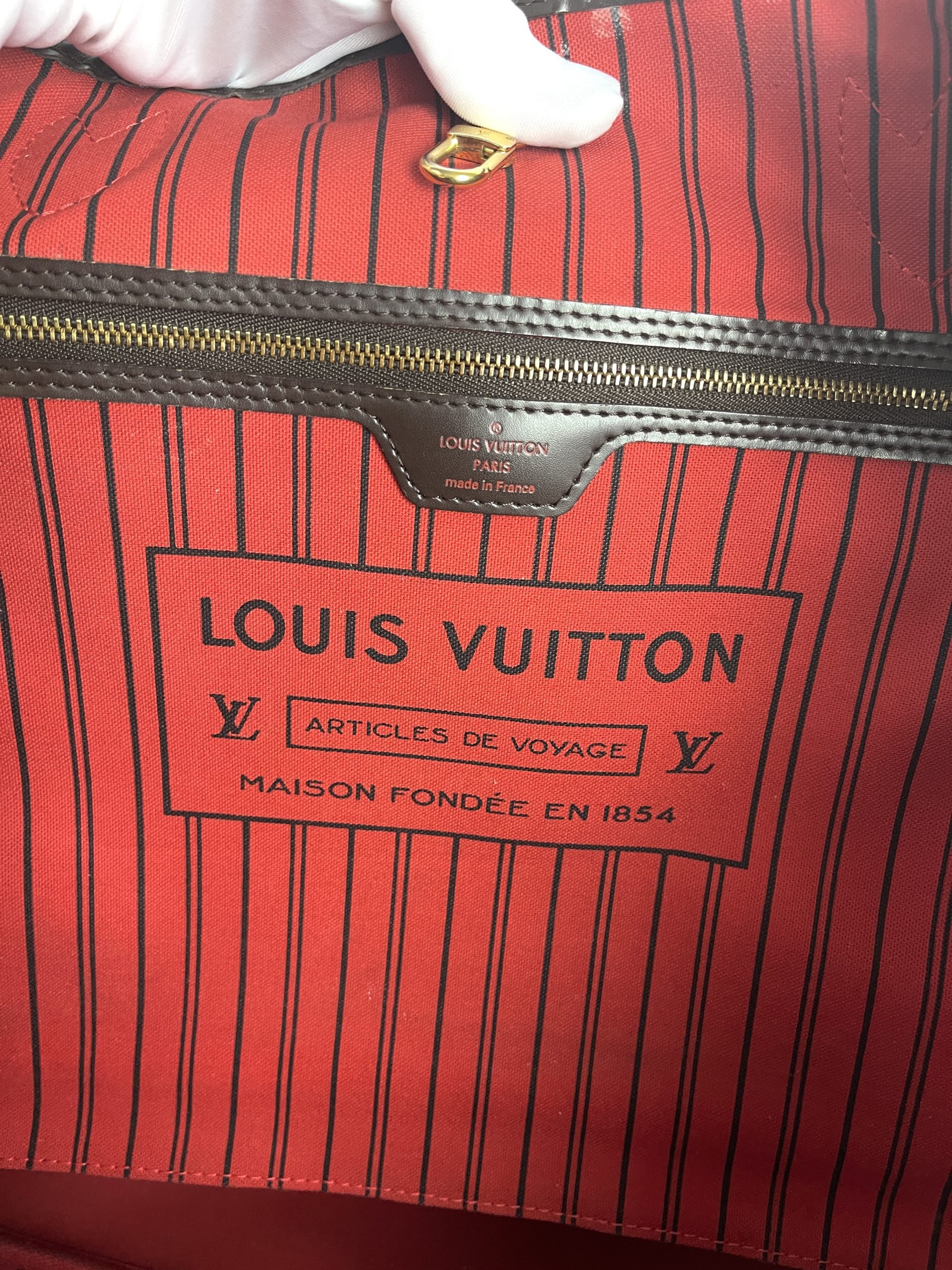 Louis Vuitton Neverfull GM Damier Ebene Cerise - A World Of Goods For You,  LLC