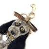 Gucci Beige/Ebony GG Coated Canvas Supreme Sam Guccioli Beagle Keychain Charm 9