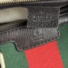 Gucci Dark Brown Leather Web Medium Joy Boston Bag 7