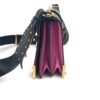 Prada City Calf Saffiano Cahier Bag Geranio Black Shoulder Bag 26