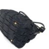 Prada Tessuto Nylon Nappa Gaufre Shopping Satchel Black 26