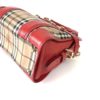 Burberry Haymarket Satchel Check Canvas and Patent Leather Portrait Minford 20