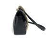 Gucci Calfskin Matelasse Small GG Marmont Shoulder Bag Black 17