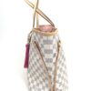 Louis Vuitton Neverfull MM Azur with Rose Ballerine Interior 10