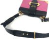 Prada City Calf Saffiano Cahier Bag Geranio Black Shoulder Bag 22